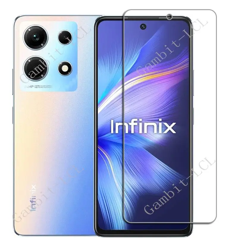 Vidrio templado para Infinix Note 30, Protector de pantalla de 6,78 pulgadas, 3 piezas, X6833B, X6716B - imagen 2