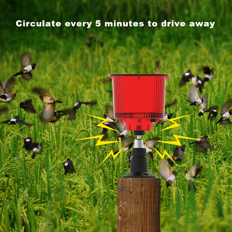 Repelente Solar de animales, repelente ultrasónico de animales, repelente para exteriores, disuasorio para gatos con Sensor de movimiento y LED parpadeantes