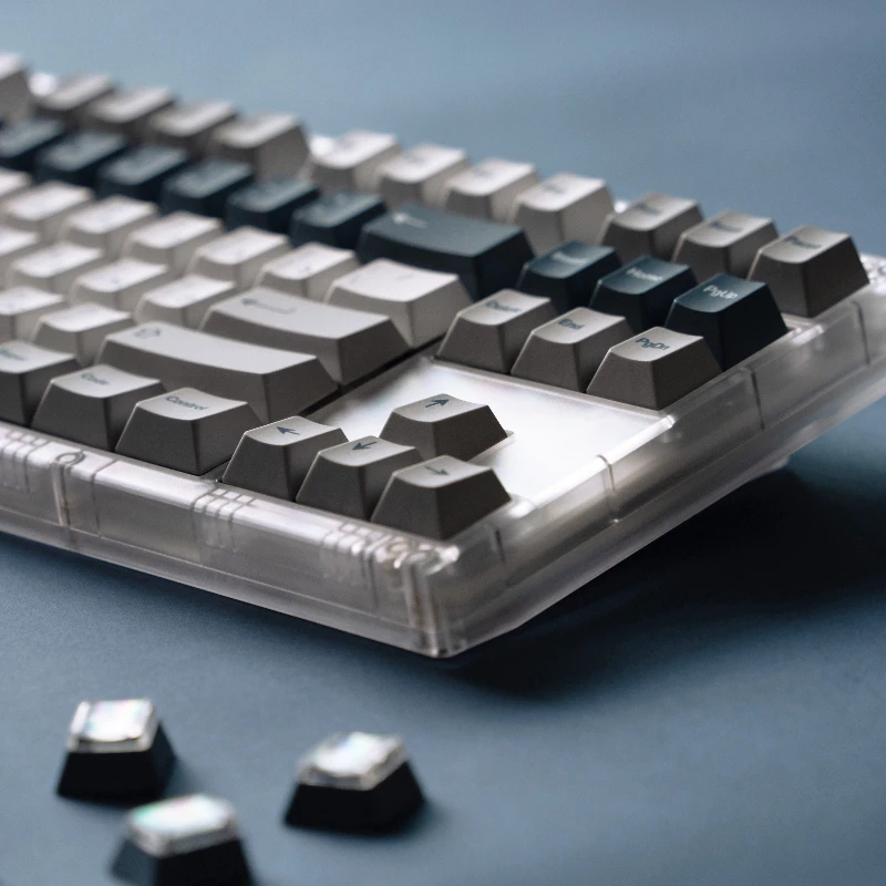 GMK-Juego de teclas con temática de alerta Prusiana, accesorios de teclado mecánico, color sub, ruso, perfil de cereza, regalos - imagen 4