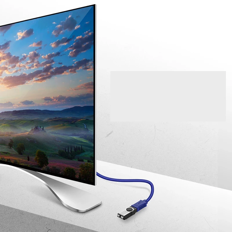 Cable de extensión USB 3,0 2,0 para ordenador portátil, impresora Xbox One, SSD, Smart TV, USB-A, macho a hembra, línea de datos de velocidad rápida - imagen 4