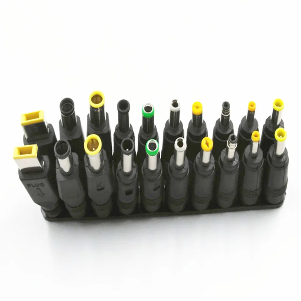 1 Juego Universal para Lenovo, Samsung, ASUS, Notebook, portátil, cargador de corriente CC, adaptador de suministro, puntas, conector Jack para enchufe de carga - imagen 2