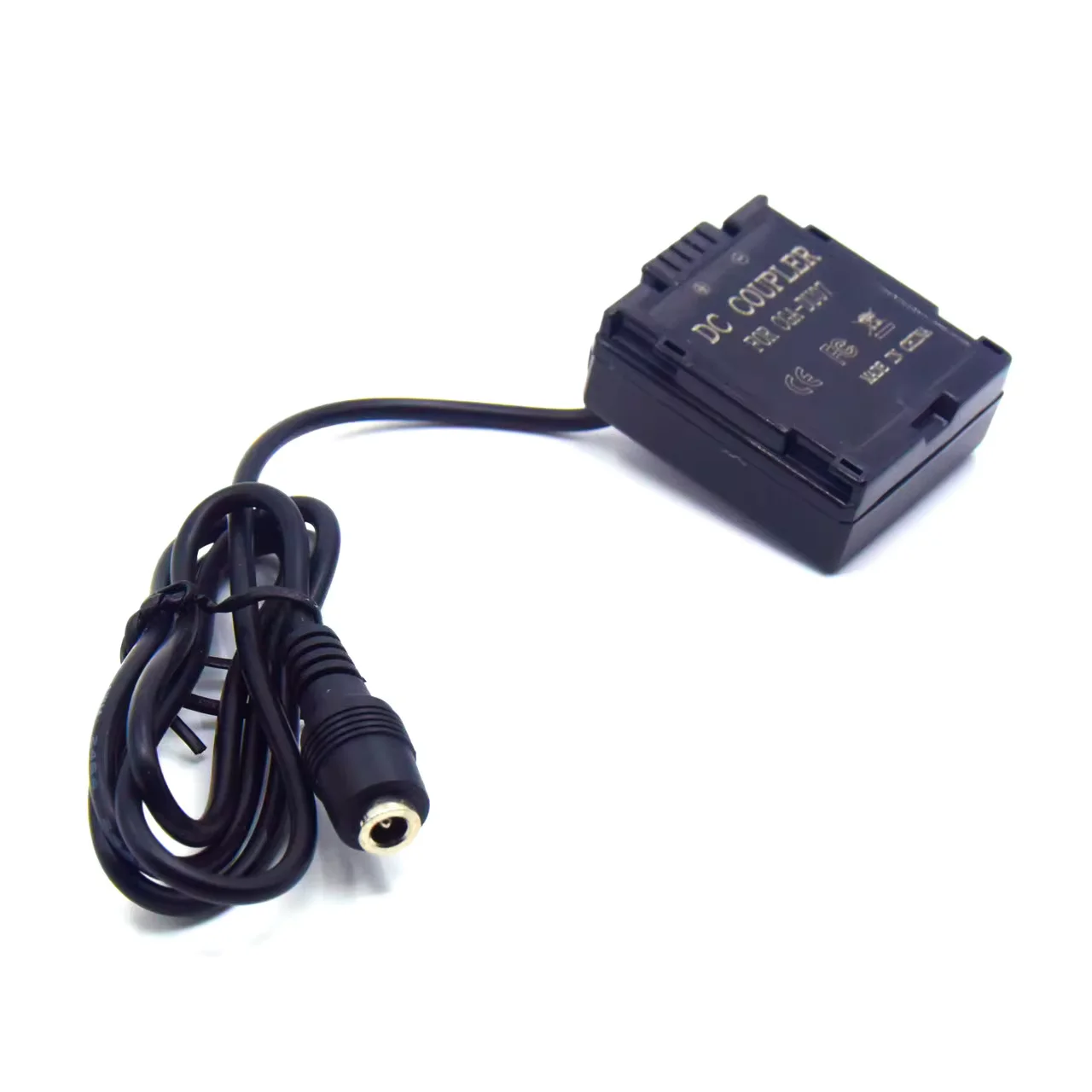 Fuente de alimentación de batería ficticia CGA-DU07 DU06 14 21, para Panasonic NV-GS28, GS140, 150, 158, 500, 27, 328, GS50, VW-VBD070, cámara