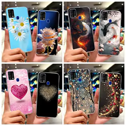 Samsung Galaxy M31 Prime – Funda delgada suave estampada