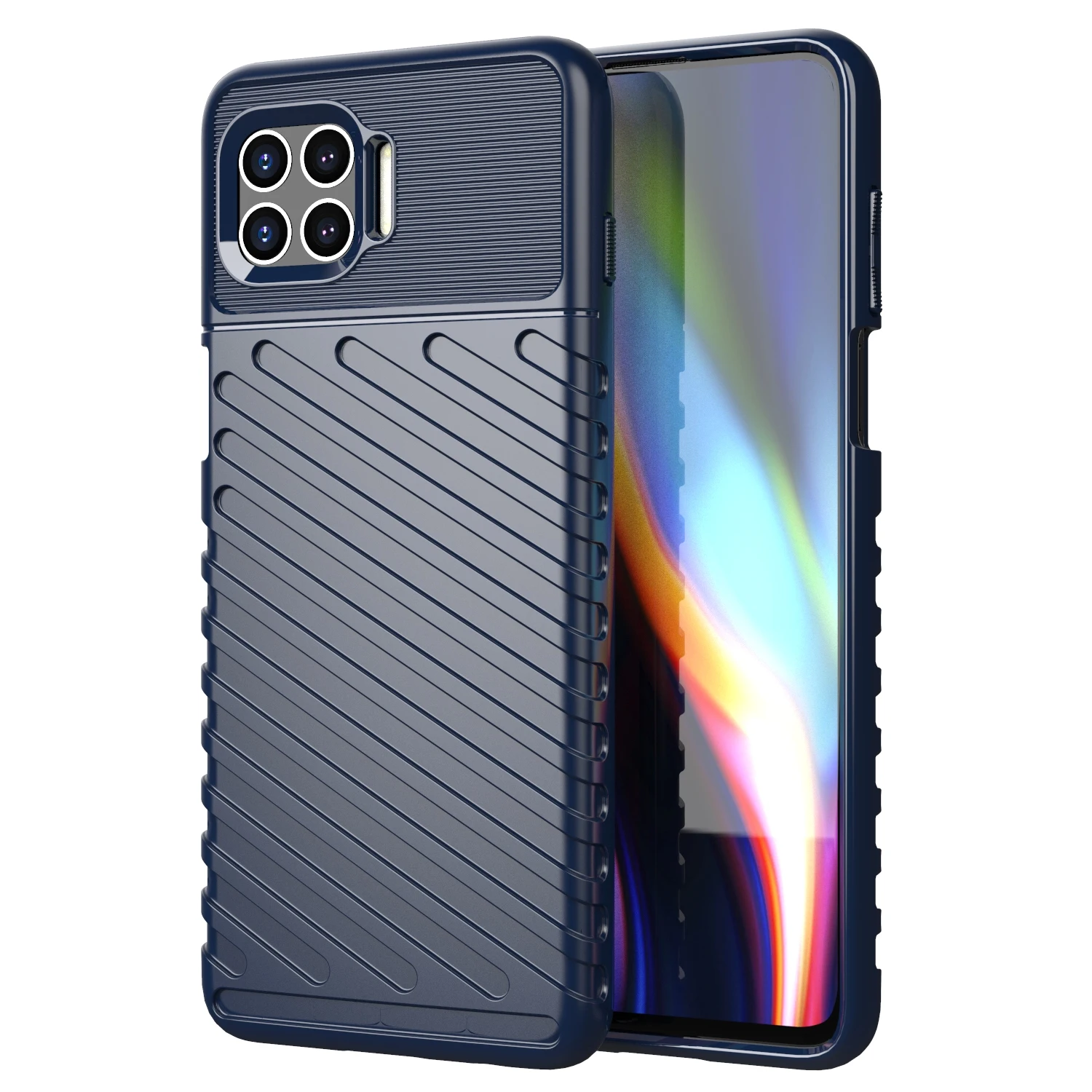 Funda de teléfono de silicona de lujo a prueba de golpes para Moto G 5G Plus/One 5G/One 5G UW - Funda protectora de TPU suave - imagen 5