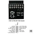 14 Pin SPI FOR ASUS