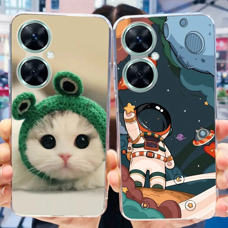 Para Huawei Nova 11i 4G funda MAO-LX9 nueva moda Popular cubierta pintada funda de teléfono de silicona suave para Huawei Nova 11i Nova11i Shell - imagen 5