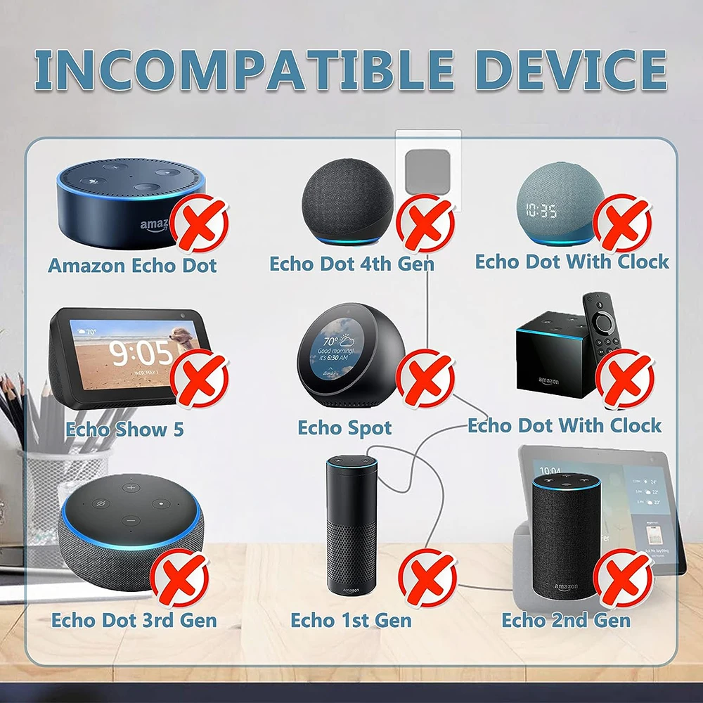 Adaptador de corriente de 30W para Echo Show 21 Echo Show 15 Echo Show 8 Echo Show 10 Echo Cable de alimentación del cargador de 4a y tercera generación 18V 1.67A - imagen 4