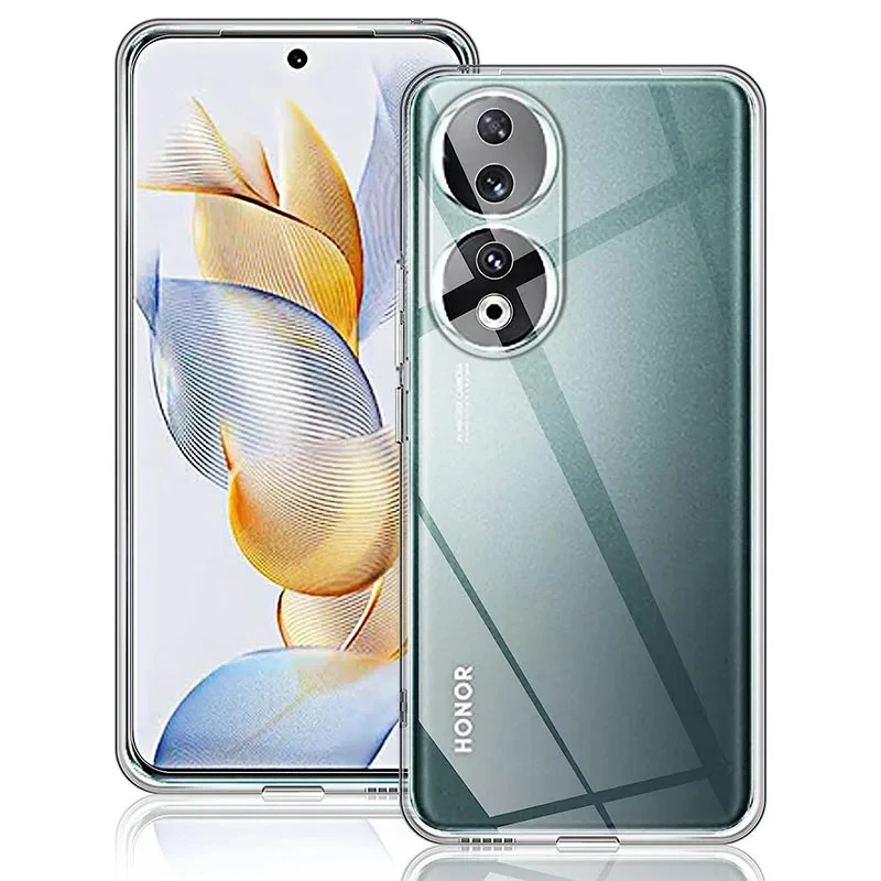 Funda de silicona suave transparente ultrafina para Honor 30 30i 30S V40 50 60 70 80 SE 90 GT 100 200 300 Pro Plus TPU cubierta de teléfono - imagen 2