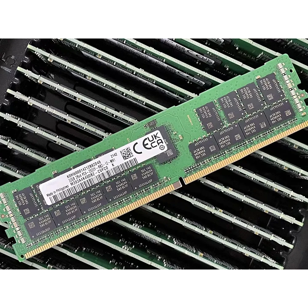 1 Uds 32G 2933 DDR4 32GB 2RX4 PC4-2933Y ECC memoria RDIMM M393A4K40DB2-CVF - imagen 4