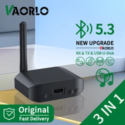 Receptor y transmisor Bluetooth de audio con AUX y manos libres
