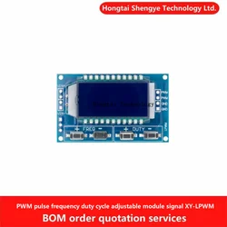 Módulo ajustable de ciclo de trabajo de frecuencia de pulso PWM, generador de señal de onda Rectangular cuadrada, XY-LPWM