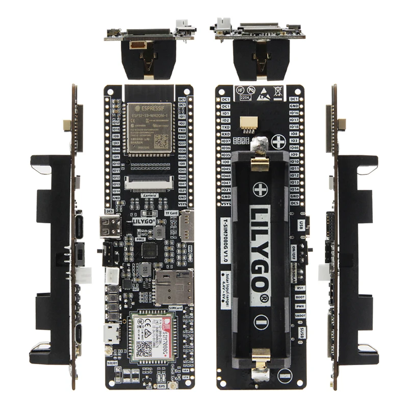 SIMCOM SIM7080G multibanda CAT-M NB-IoT módulo de modo Dual ESP32-S3 tarjeta TF Placa de desarrollo PMU con antena GPS LTE - imagen 2