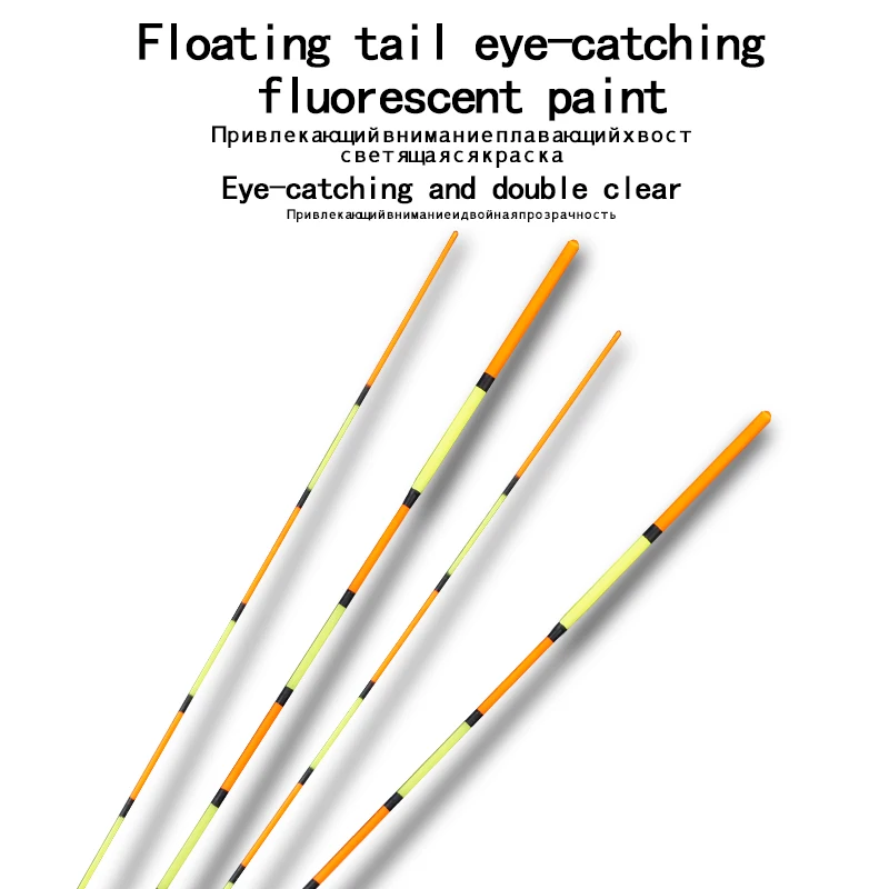 Flotador de pesca de caña + 1 gancho de bolsa + 1 soporte para boya Bobber de agua profunda boya de agua dulce pesca de carpa flotador sensible herramienta aparejos, 1 ud. - imagen 4