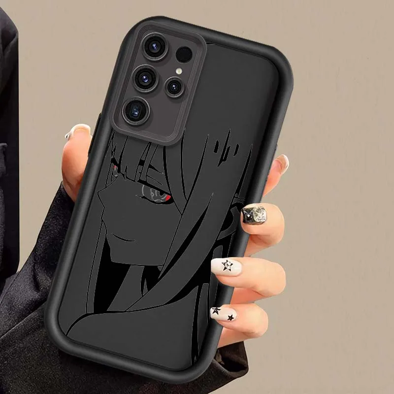 Zero Two Anime para Samsung Galaxy S25 S24 S23 S22 S21 S20 Ultra Plus FE 5G Eye Ladder funda de teléfono - imagen 4