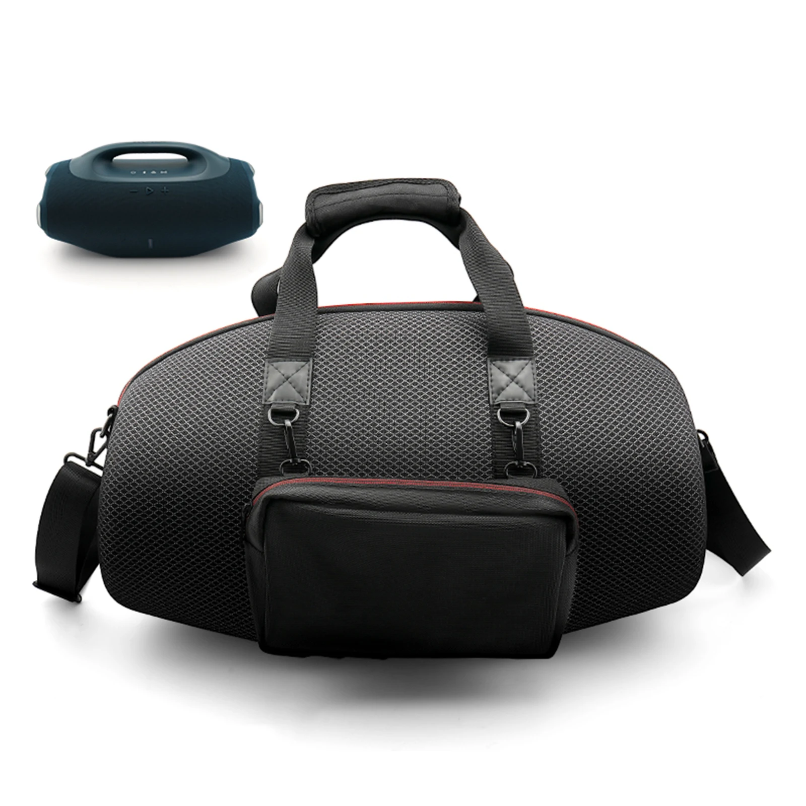 Bolsa de transporte de viaje portátil con correas ajustables, bolsa de almacenamiento portátil, caja de almacenamiento de Audio portátil a prueba de golpes para JBL Boombox 4 - imagen 2