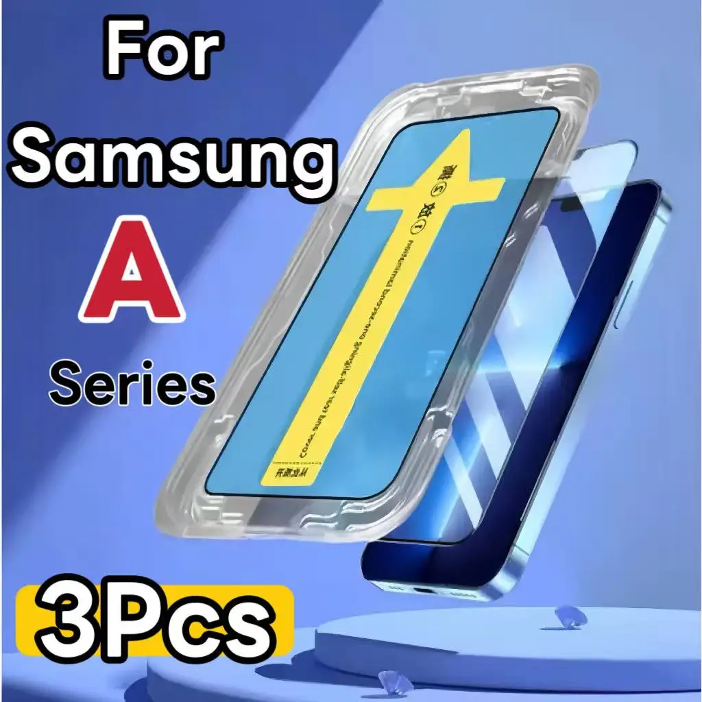 Adecuado para protectores de pantalla móviles Samsung Galaxy A series HD fáciles de instalar - imagen 2