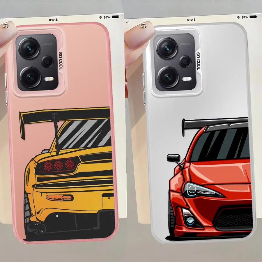 Funda trasera de teléfono para Xiaomi Redmi 9C 13C A1 A2 Plus 10C A5 12C 9T 14C K60 Cool Car