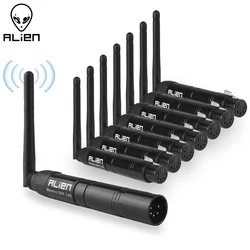 Transceptor DMX Inalámbrico 2.4G – XLR 5 pines para Iluminación