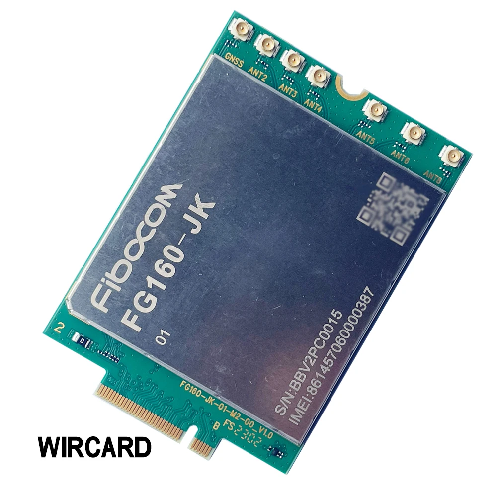 FG160-JK M.2 Tarjeta 5G Módulo 5G SDX62 PCIe3.0/4.0 NR Sub-6 FDD-LTE TDD-LTE Módulo 4G para enrutador de PC - imagen 3