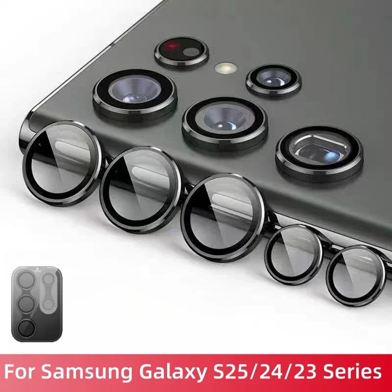 2026 nuevo estilo para Samsung Galaxy S25 S26 Ultra Plus cámara protectora detrás de la lente película protectora de vidrio templado - imagen 2