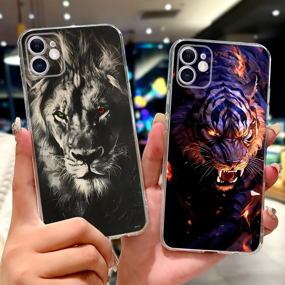 Para Apple iPhone 11 Pro Max funda lindo gato Lucky Koi cubierta pintada funda de teléfono de silicona suave para iPhone 11 iPhone11 Pro Max Fundas - imagen 2