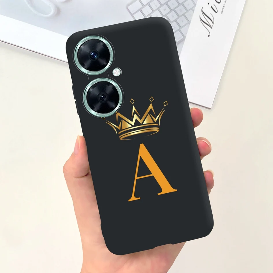 Funda de teléfono para Huawei Nova 11i, carcasa de TPU suave con letras de corona, parachoques para Huawei Nova 11 Pro Ultra Nova11 - imagen 2