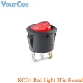 Red Light 3Pin Round