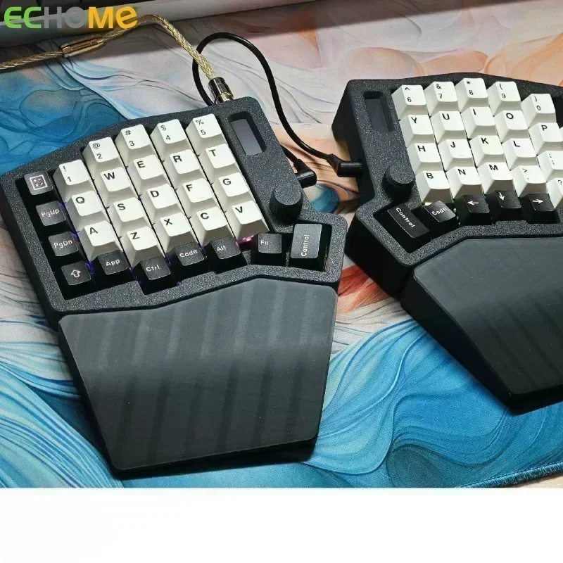 Sofle V2 Kit de teclado mecánico dividido y descanso personalizado Rgb Qmk a través de Rp2040 Control principal interruptor MX de intercambio en caliente Crkbd tablero de tecla dividida - imagen 4