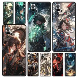 Funda Xiaomi Redmi Note 13 5G – Silicona Dragón Genshin Impact