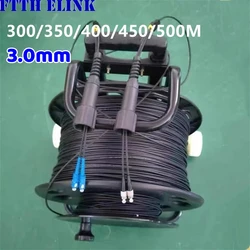 Cable Fibra Óptica LC-LC Monomodo FTTH Exterior Blindado