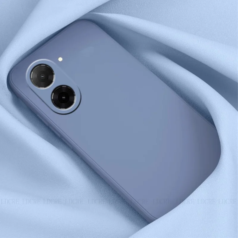 Para funda Xiaomi Poco C71 funda Poco C71 Capas protectora Original silicona líquida a prueba de golpes funda suave de TPU Poco C71 C 71 Fundas - imagen 2