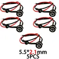 5pcs 5.5-2.1mm