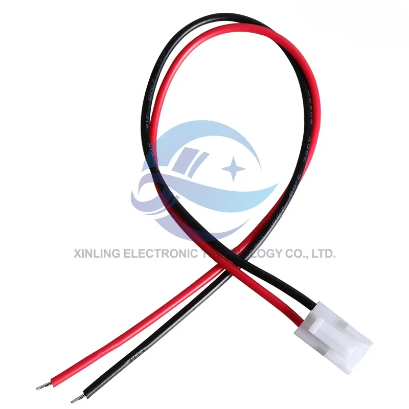 Enchufe VH3.96 de 5 piezas con terminal de pestillo, paso de cable de 3,96mm, cable electrónico de doble extremo de un solo extremo, 20AWG, color - imagen 2