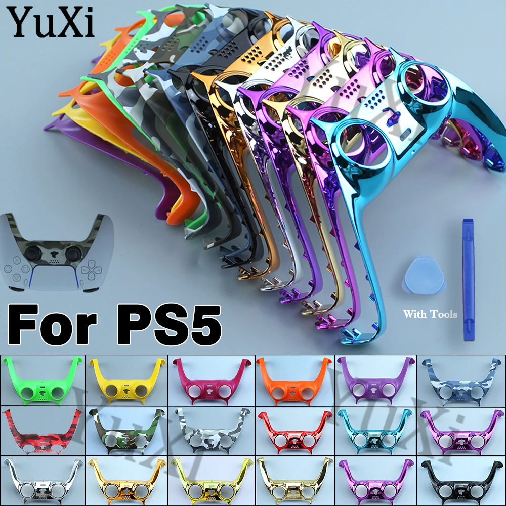 Tira decorativa para mango de Joystick PS5, 1 unidad, para PlayStation 5, controlador de mando, tira decorativa, cubierta superior de piel