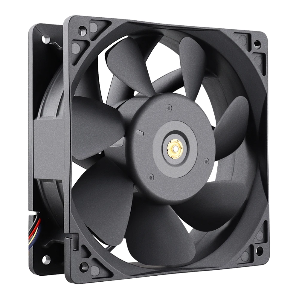 Gdstime-ventilador de refrigeración de doble bola para estación de trabajo, dispositivo de ventilación de 1 y 2 piezas, 120MM, 120x38mm, cc 12V, 24V, 48V - imagen 4