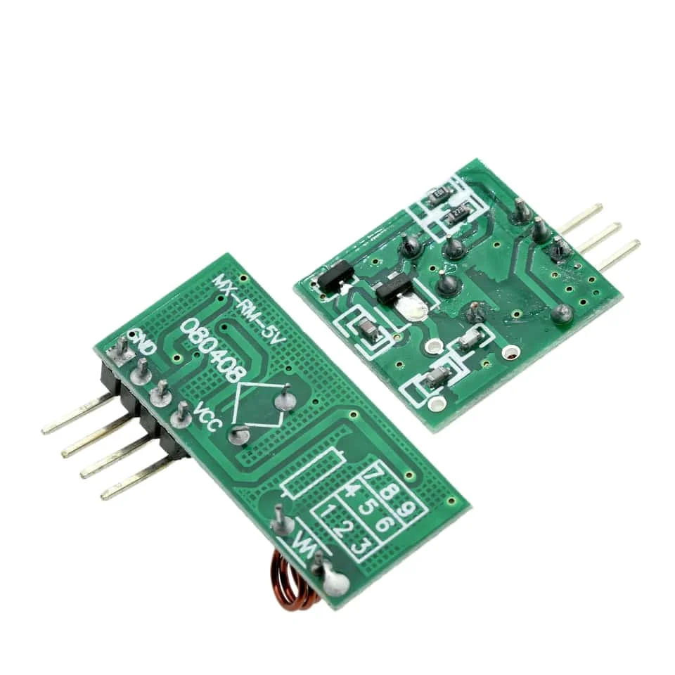 433/315MHz módulo Super regenerativo transmisor de Radio receptor receptor receptor de frecuencia - imagen 4