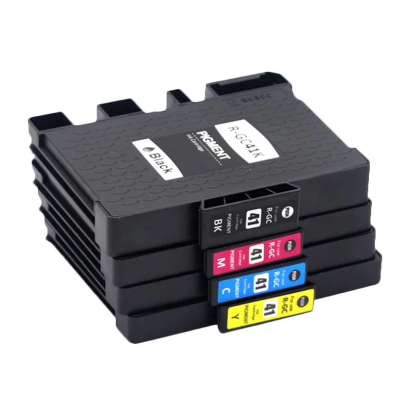 Cartucho de tinta para impresora Ricoh GC41, recambio de tinta Compatible con GC-41, SG400, S800, 2010L, SG2100, 3100, 7100, SG2010L, SG2100, SG3100, SG7100, EU - imagen 3