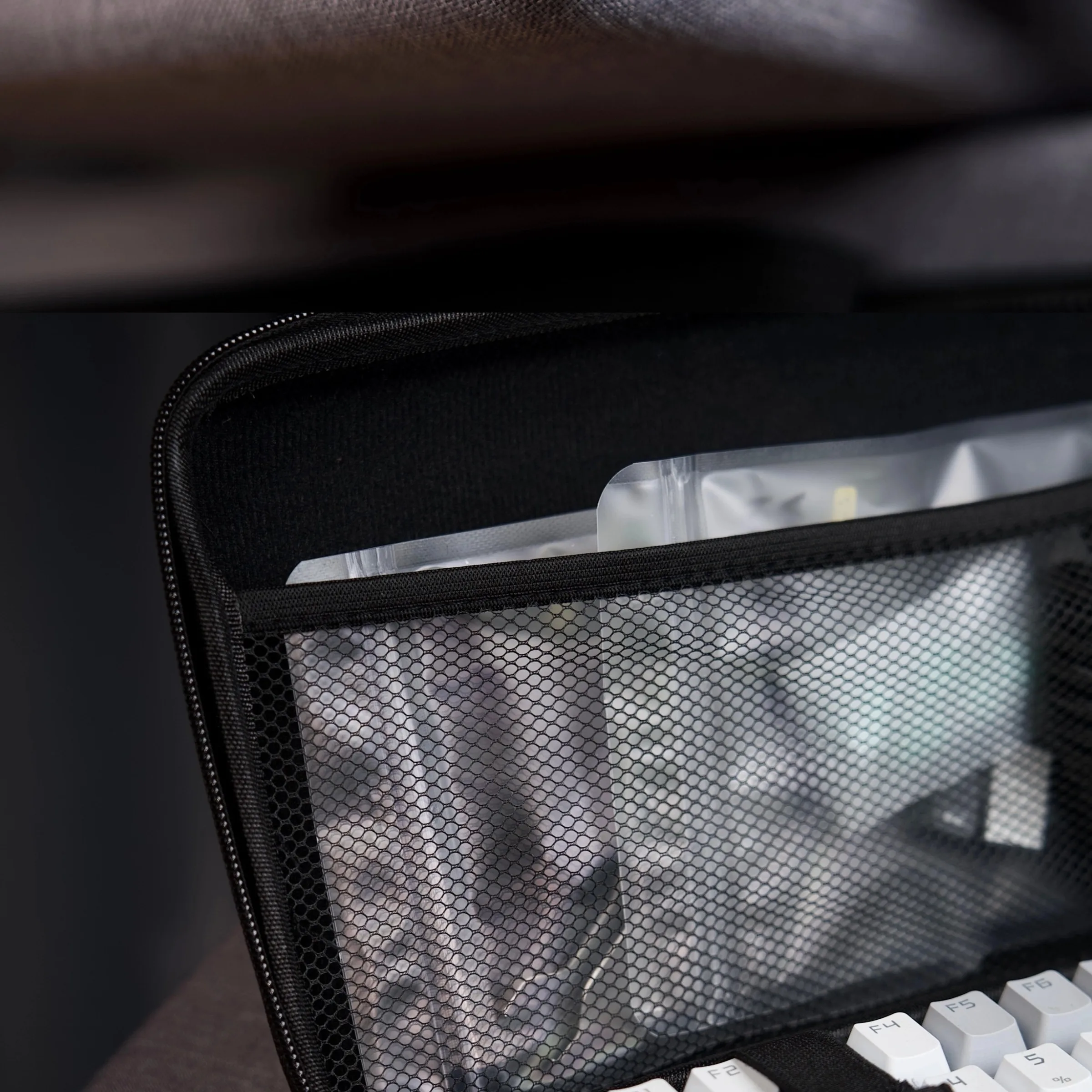 Estuche para teclado mecánico resistente al agua y al polvo, bolsa de almacenamiento para teclados de tamaño completo 60/68/75%/TKL/98%, accesorios personalizados - imagen 5