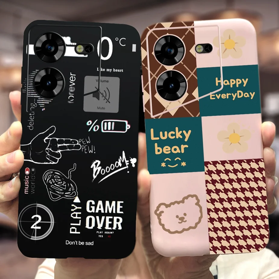 Para Tecno Pova 5 funda LH7n arte único pintado contraportada funda de teléfono de silicona suave para Tecno Pova 5 Pova5 Fundas Capa 6,78 ''bolsas