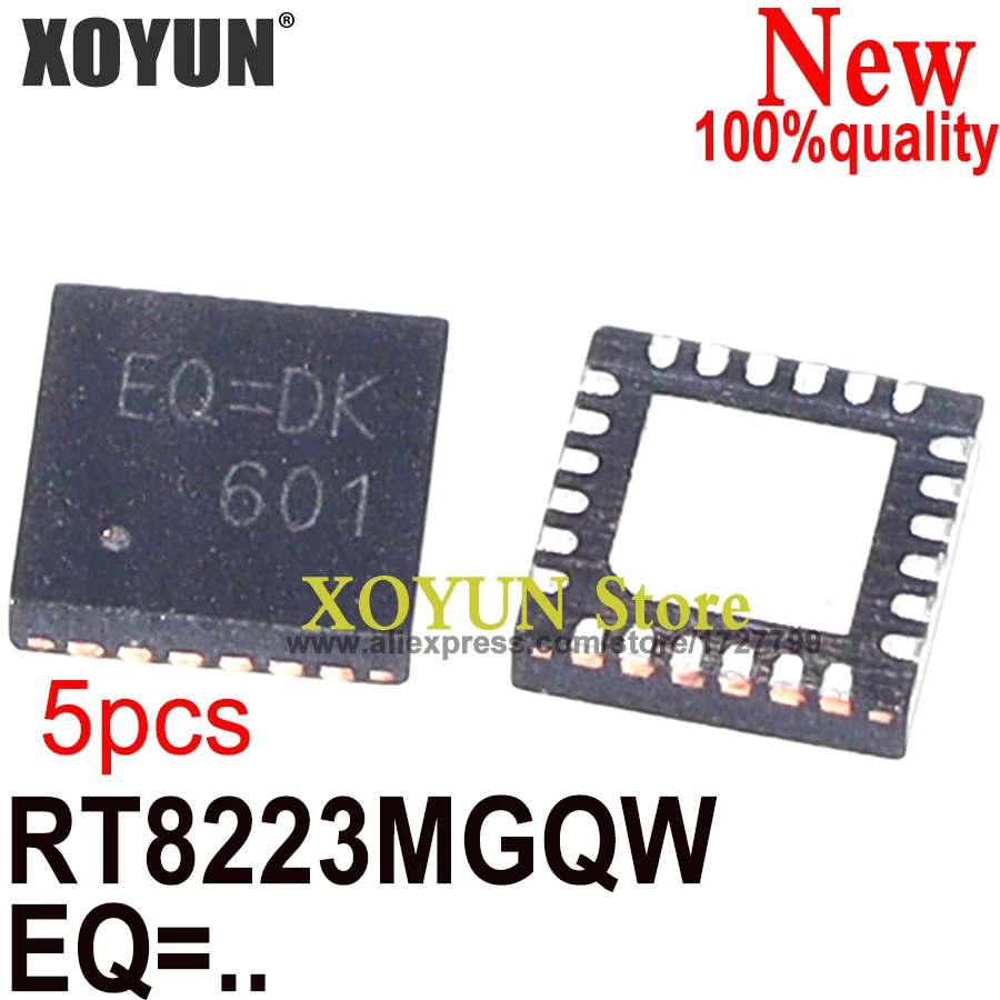 (5 piezas) 100% nuevo conjunto de chips RT8223MGQW RT8223M (EQ =...) QFN-24