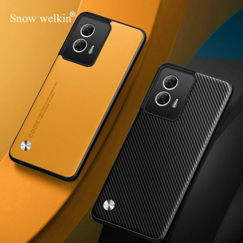 Funda de silicona de lujo de cuero PU a prueba de golpes para Motorola Moto G85 G75 G45 G55 G35 G15 Power G05 funda trasera para teléfono Coque - imagen 4