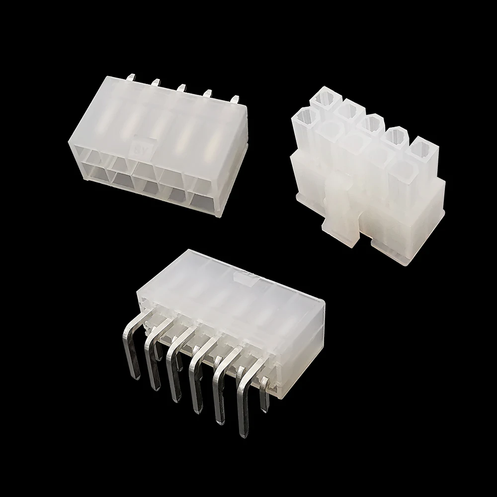 Enchufe macho hembra de 5 piezas, 5557/5569 Pitch, 4,2mm, 2x1 ~ 12 Pines, Conector de carcasa para PC, ordenador, tarjeta gráfica ATX, alimentación GPU PCI-E - imagen 4