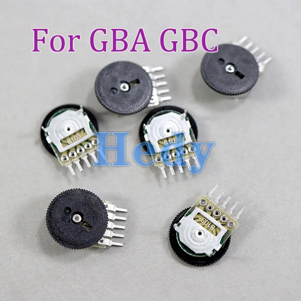 Reemplazo de 2 uds para GB Classic DMG 001, piezas de potenciómetro de interruptor de volumen de placa base para Gameboy GBA GBC - imagen 5