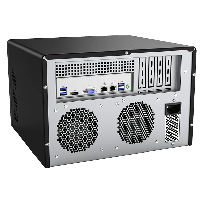 BKHD N5095 NAS Celeron N5095 de 8 bahías Soporte de 4 núcleos FreeNAS TrueNAS SATA 2.5 HDD SSD de 3,5 pulgadas Adecuado para uso doméstico y comercial - imagen 4