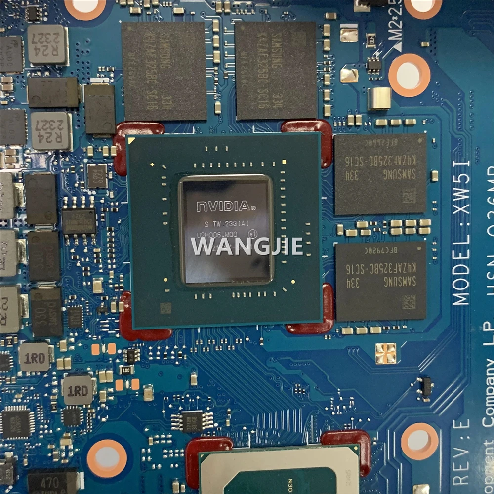 DAXW5IMBCE0 para HP Zbook power 15,6 G10 placa base para ordenador portátil XW5I REV:E SRMJ1 i7-13700H WN21-X7-S-A1 A3000 GPU 100% completamente probado - imagen 5