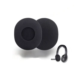 Almohadillas de espuma para auriculares LOGITECH H800, esponja de repuesto para auriculares Bluetooth, almohadillas para auriculares, cubiertas para auriculares