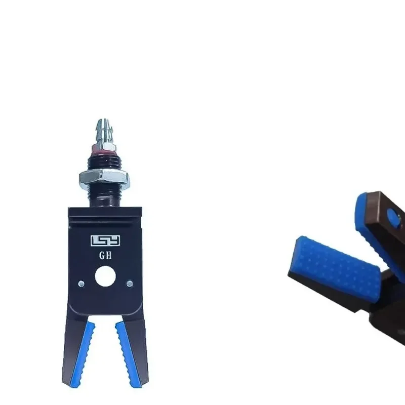 Mini pinza de fijación neumática con interruptor de Sensor de goma antideslizante, accesorios de máquina de moldeo por inyección, abrazadera manipuladora - imagen 3