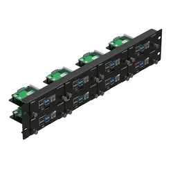 Rack 19" 2U Metal UCTRONICS para 8 Raspberry Pi 4B/3B+