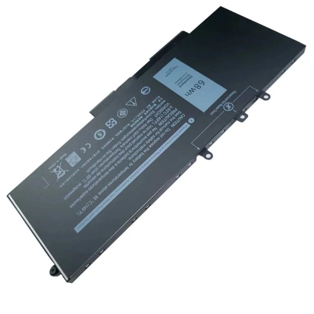 GJKNX-batería para portátil DELL Latitude E5480, 5580, 5490, 5590, DELL Precision M3520, M3530, GD1JP, DY9NT, 68WH, 7,6 V - imagen 3