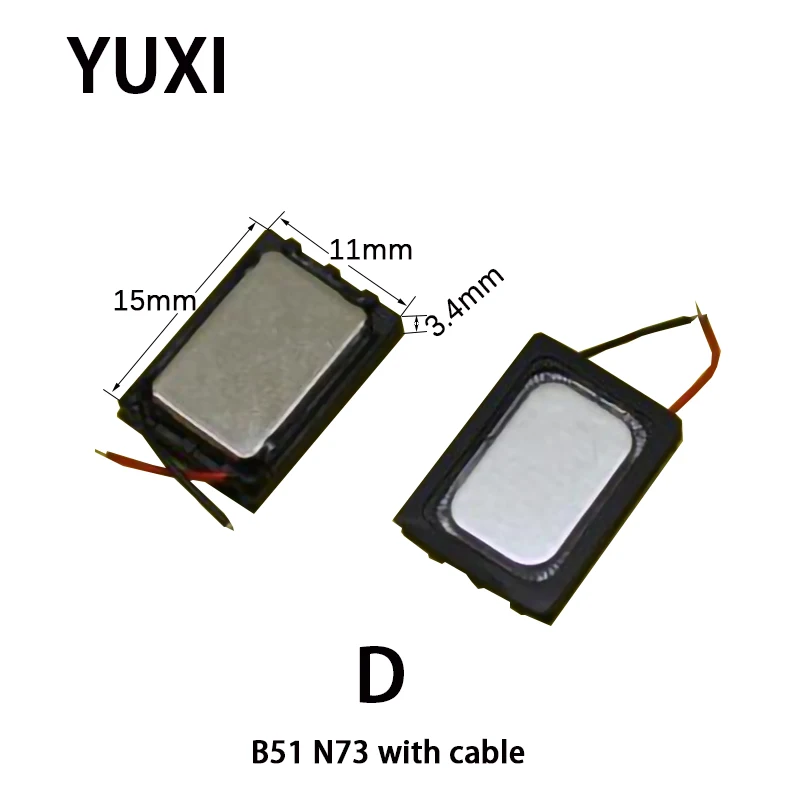 YUXI-altavoz Universal B48 X1 Blanco/B50 HTC M8/B51 N73 con Cable/B50 HTC M8, 1 unidad - imagen 5